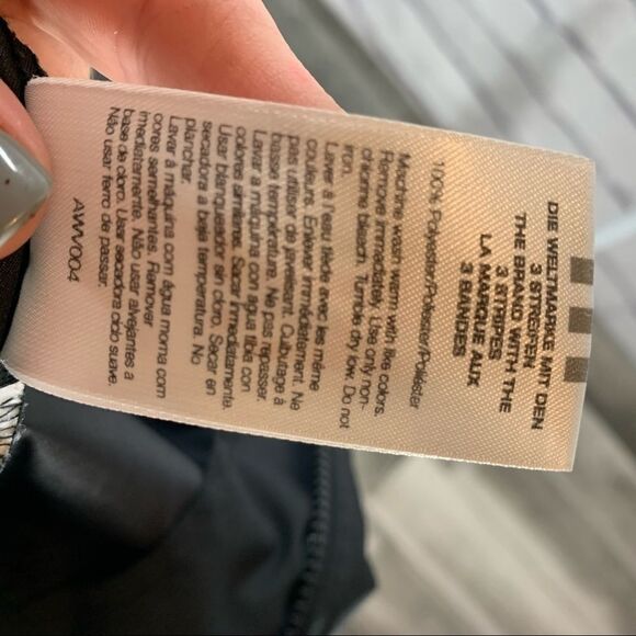 Adidas Black Zip Up Track Jacket Size Small - Picture 8 of 9